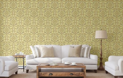 Cream Embossed Wallpaper – Timeless Elegance (6802-3)